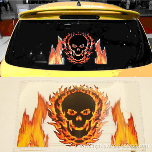 Single/Multi-Color EL Equalizer Car Sticker with Sound Music Hot Sale